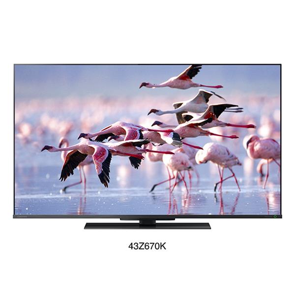  TOSHIBA 東芝 4K液晶テレビ REGZA(レグザ)【43V型/4Kダブルチューナー内蔵/タイムシフトマシン/Android】  43Z670K 商品コード：4580652111515