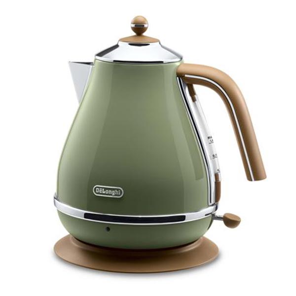 DeLonghi デロンギ 電気ケトル KBOV1200J-GR 商品コード:4988371023650