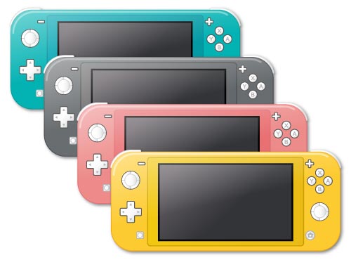 Switch Liteのイメージイラスト
