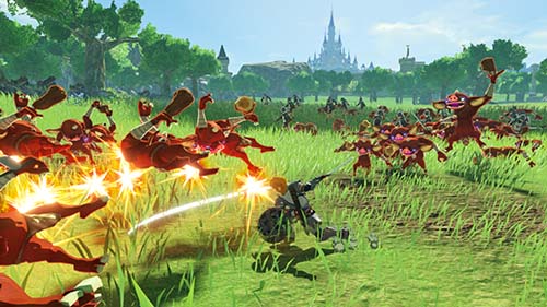 ゼルダ無双 厄災の黙示録　プレイ画面