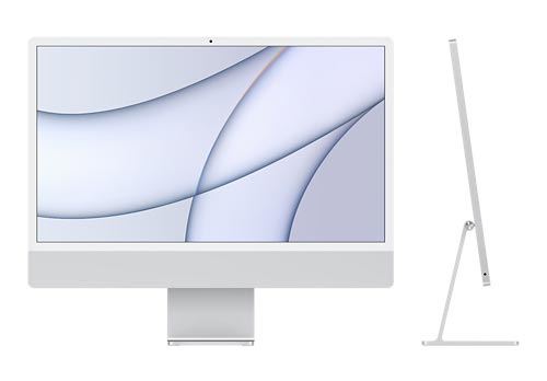 iMac シルバー 2021年春発売モデル Retina 4.5Kディスプレイモデル | 8コアApple M1チップ | メモリ8GB | JAN:4549995196573