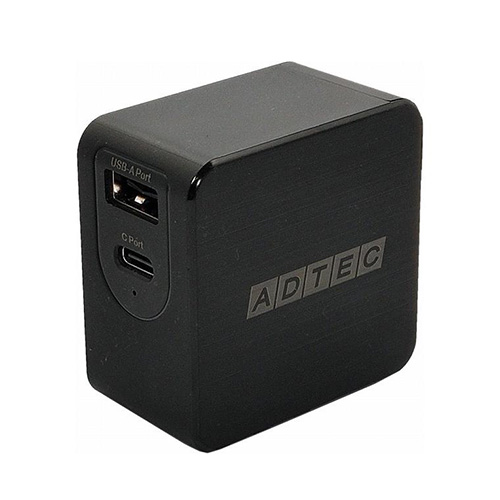 ADTEC アドテックPD充電器 APD-A065AC-BK 商品コード:4946516094149