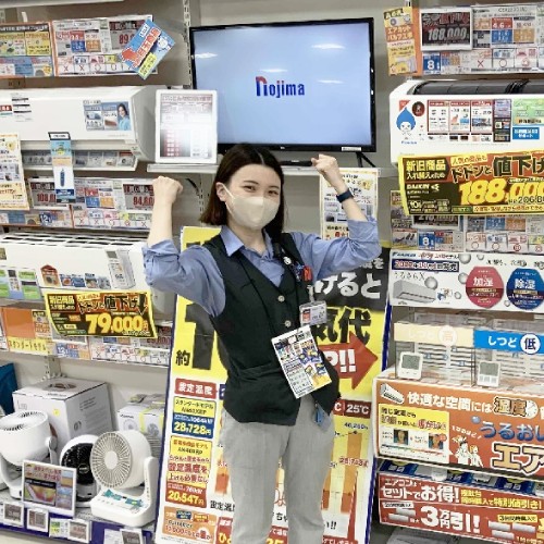 大和店 季節家電リーダー 西川さん
