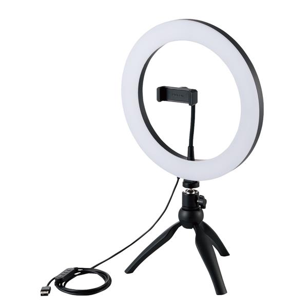 エレコム LEDリングライト DE-L03BK