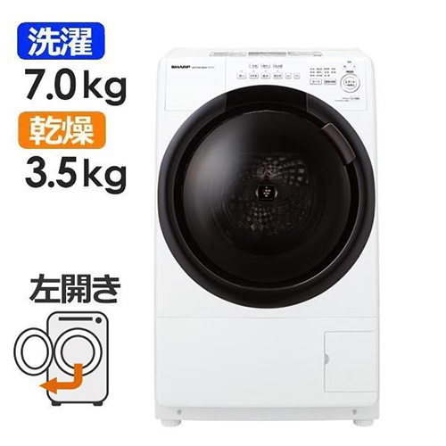 シャープ ES-S7H-WL