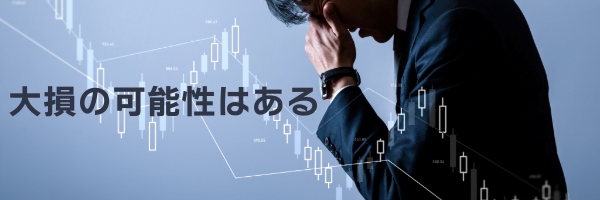 詐欺を避けてもFXの自動売買で大損する可能性はある