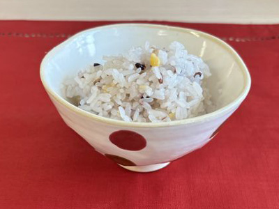 雑穀米 実食