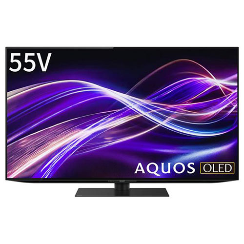 【シャープ】4K有機ELテレビAQUOS(アクオス)GQ1ライン【55V型/BS・CS 4Kダブルチューナー内蔵/GoogleTV搭載】 4T-C55GQ1