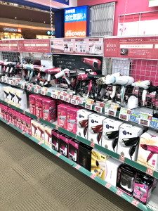 ドライヤーコーナー