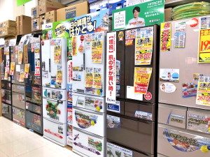 冷蔵庫コーナー