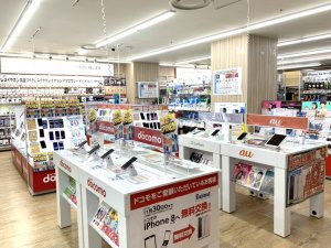 携帯電話コーナー