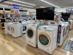 洗濯機コーナー