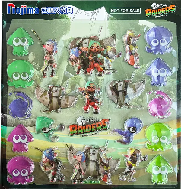 ノジマオリジナル ぷっくり特典シール台紙